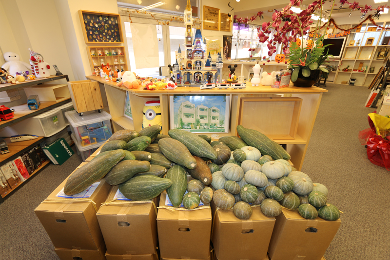 北海道から野菜が大量に届きました