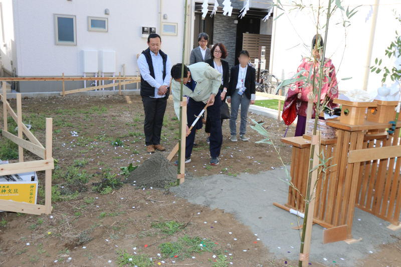 大田区　N様邸地鎮祭