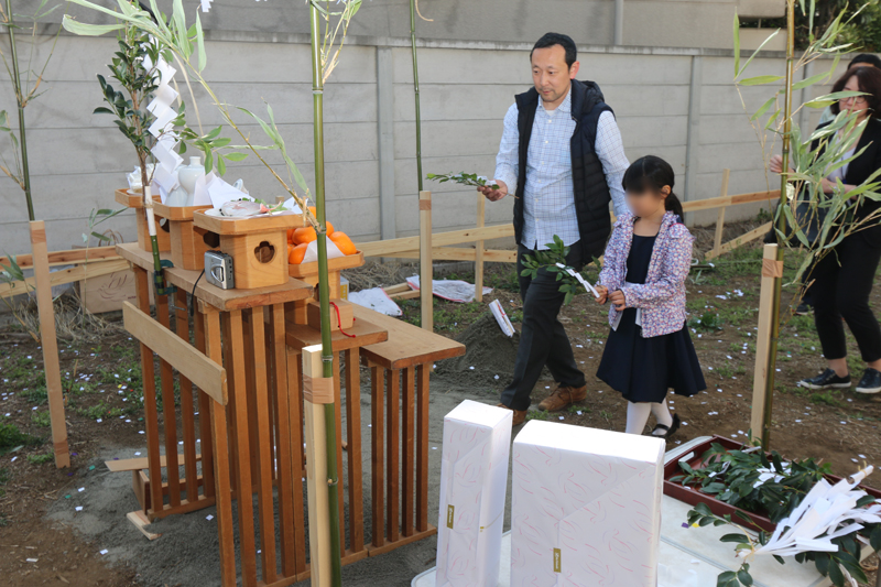 大田区　N様邸地鎮祭