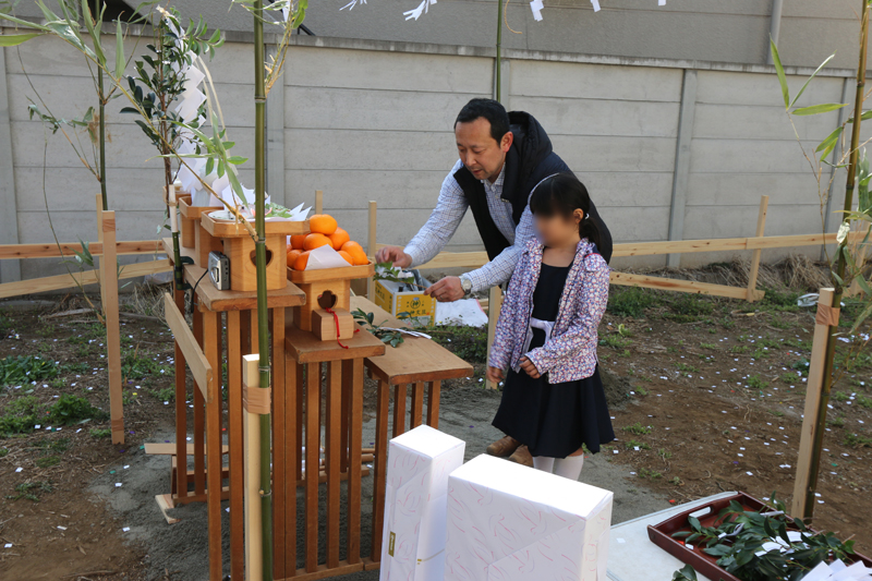 大田区　N様邸地鎮祭