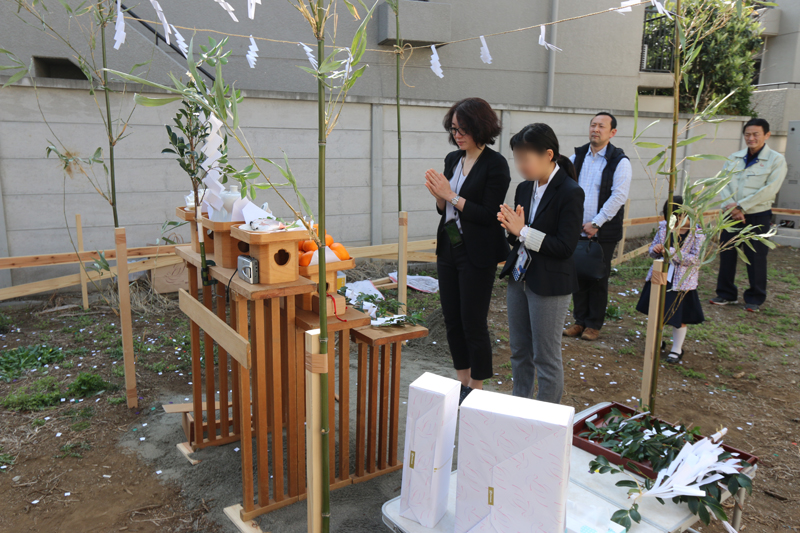 大田区　N様邸地鎮祭