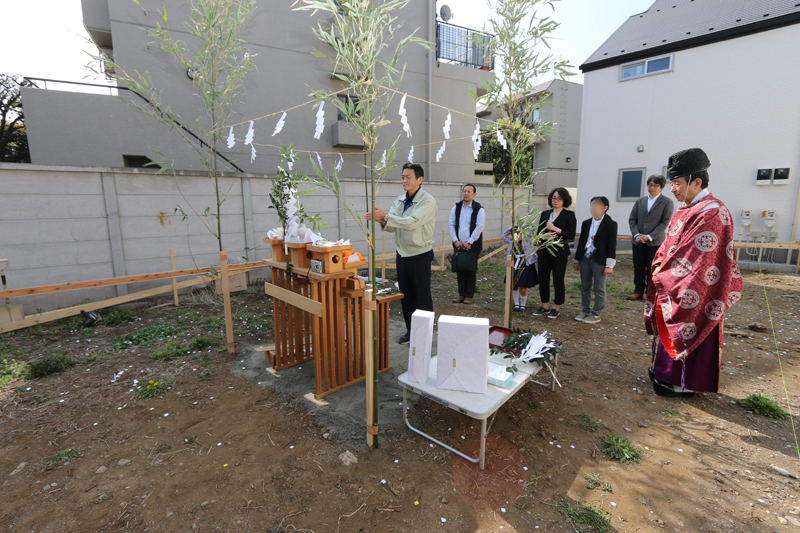 大田区　N様邸地鎮祭