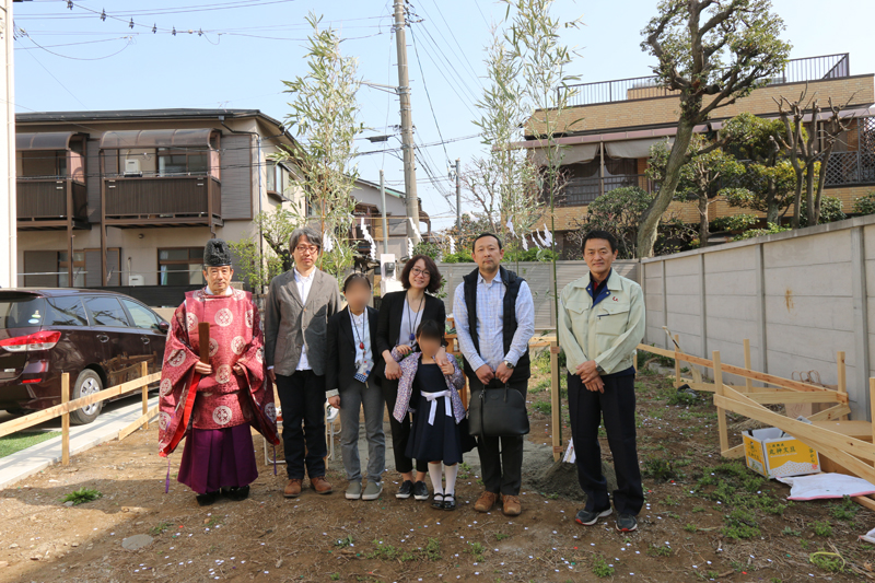 大田区　N様邸地鎮祭