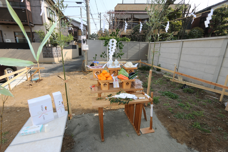 大田区　N様邸地鎮祭