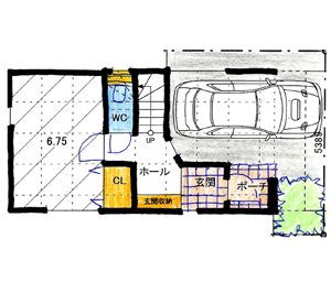 15坪以下の狭小住宅参考プラン