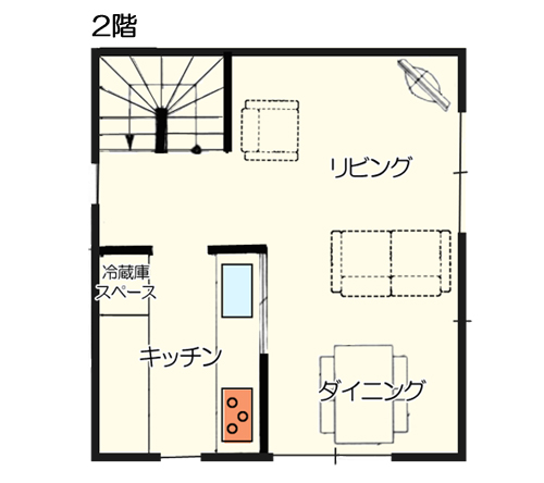 12坪の価格がわかる3ldkルーフバルコニーがある狭小住宅参考プラン 坪 15坪 13坪の狭小住宅の間取りは大田区の桧山建工