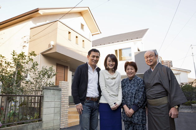 横浜市　Ｋ様のお客様の声<br />
～家族が仲良く暮らすために隣同士で建てたお家～