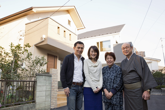 横浜市　Ｋ様のお客様の声<br />
～家族が仲良く暮らすために隣同士で建てたお家～