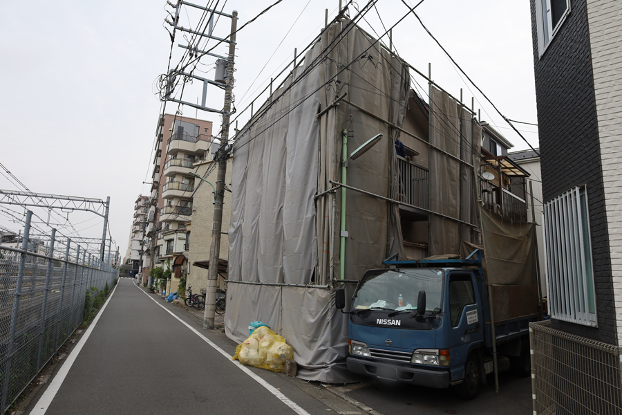 大田区：H様邸 新築建替工事【地鎮祭・地盤改良・基礎工事】